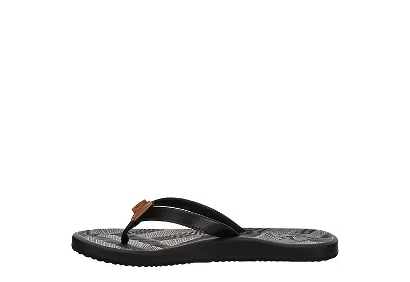 Reef Womens Zen Love Ii Flip Flop Sandal - Black 4 Reef Womens Zen Love Ii Flip Flop Sandal - Black - Image 4