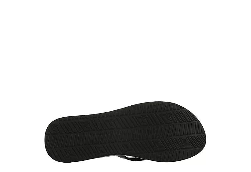 Reef Womens Zen Love Ii Flip Flop Sandal - Black 7 Reef Womens Zen Love Ii Flip Flop Sandal - Black - Image 7