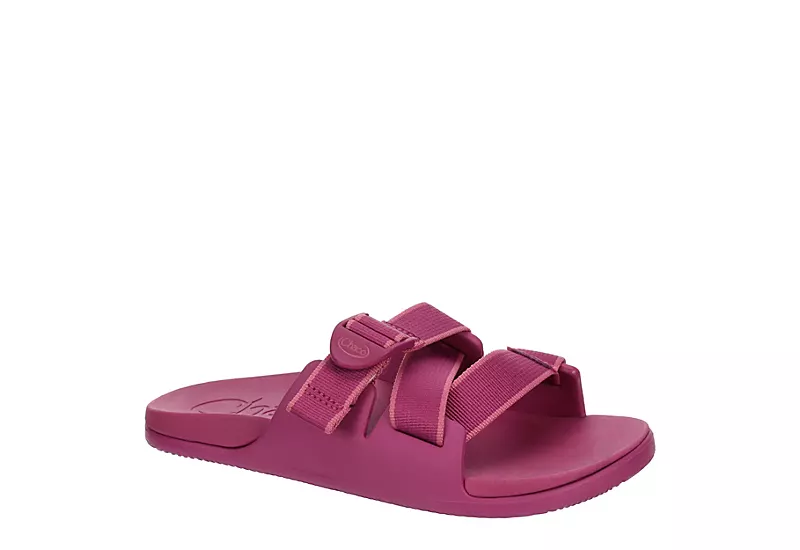 Chaco Womens Chillos Slide Sandal - Fuschia 1 Chaco Womens Chillos Slide Sandal - Fuschia