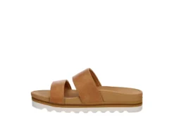 Reef Womens Banded Horizon Hi Slide Sandal - Tan -Best Shoes Specialty Store US 01 202349 03