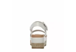 Michael By Michael Shannon Womens Kira Platform Sandal - Ivory 11 Michael By Michael Shannon Womens Kira Platform Sandal - Ivory -Best Shoes Specialty Store US 01 202471 04