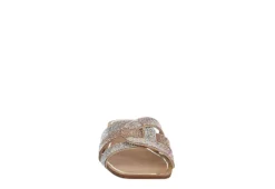 Michael By Michael Shannon Womens Skylar Slide Sandal - Med Metallic -Best Shoes Specialty Store US 01 202475 02