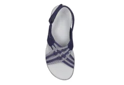 Skechers Womens Arch Fit Reggae Sport-hometown Womens Sandal - Navy -Best Shoes Specialty Store US 01 202493 03