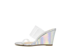 Xoxo Womens Lotys Wedge Sandal - Clear -Best Shoes Specialty Store US 01 202620 02