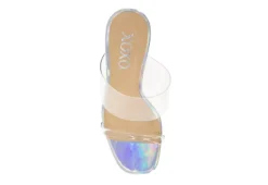 Xoxo Womens Lotys Wedge Sandal - Clear -Best Shoes Specialty Store US 01 202620 04