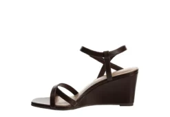 Michael By Michael Shannon Womens Lulu Wedge Sandal - Espresso -Best Shoes Specialty Store US 01 202628 03