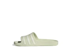 Adidas Womens Adilette Aqua Slide Sandal - Pale Green -Best Shoes Specialty Store US 01 202665 02