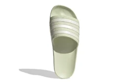 Adidas Womens Adilette Aqua Slide Sandal - Pale Green -Best Shoes Specialty Store US 01 202665 03