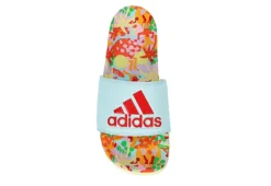 Adidas Womens Adilette Comfort Slide Sandal - Aqua 12 Adidas Womens Adilette Comfort Slide Sandal - Aqua -Best Shoes Specialty Store US 01 203097 05