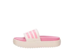 Adidas Womens Adilette Platform Slide Sandal - Pink 10 Adidas Womens Adilette Platform Slide Sandal - Pink -Best Shoes Specialty Store US 01 203101 03