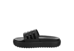 Adidas Womens Adilette Platform Slide Sandal - Black 10 Adidas Womens Adilette Platform Slide Sandal - Black -Best Shoes Specialty Store US 01 203102 03