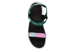 Puma Womens Sportie Vola Sandal - Green -Best Shoes Specialty Store US 01 203190 05