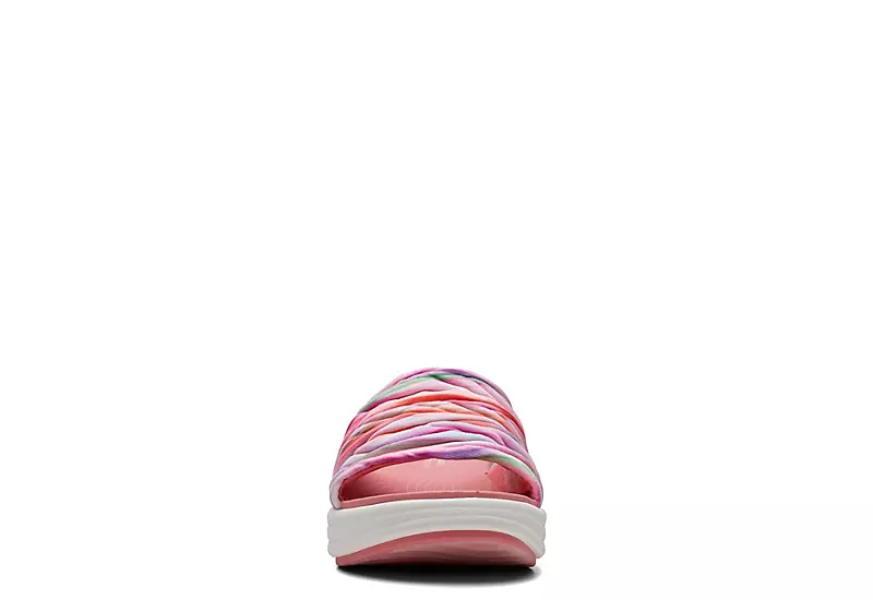 Clarks Womens Drift Petal Slide Sandal - Multicolor 3 Clarks Womens Drift Petal Slide Sandal - Multicolor - Image 3