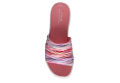Clarks Womens Drift Petal Slide Sandal - Multicolor 12 Clarks Womens Drift Petal Slide Sandal - Multicolor -Best Shoes Specialty Store US 01 203205 05