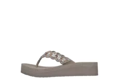 Skechers Womens Happy Spring Flip Flop Sandal - Taupe 9 Skechers Womens Happy Spring Flip Flop Sandal - Taupe -Best Shoes Specialty Store US 01 203257 02
