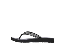 Skechers Womens Lotus Bae Flip Flop Sandal - Black 9 Skechers Womens Lotus Bae Flip Flop Sandal - Black -Best Shoes Specialty Store US 01 203260 02