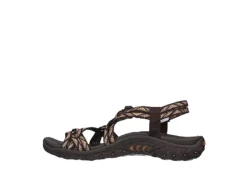 Skechers Womens Reggae Irie Mon Trail Grazer Outdoor Sandal - Chocolate -Best Shoes Specialty Store US 01 203282 02