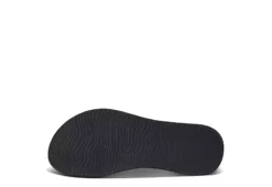 Reef Womens Spring Woven Flip Flop Sandal - Black -Best Shoes Specialty Store US 01 203287 03