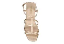 Michael By Michael Shannon Womens Natalia Wedge Sandal - Gold 12 Michael By Michael Shannon Womens Natalia Wedge Sandal - Gold -Best Shoes Specialty Store US 01 203300 05