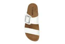Bjorndal Womens Courtney Footbed Sandal - White -Best Shoes Specialty Store US 01 203303 05