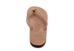 Rainbow Sandals Womens Crystal Collection Flip Flop Sandal - Brown -Best Shoes Specialty Store US 01 203323 04