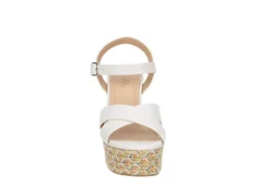 Michael By Michael Shannon Womens Luna Wedge Sandal - White 9 Michael By Michael Shannon Womens Luna Wedge Sandal - White -Best Shoes Specialty Store US 01 203329 02