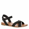 Xappeal Womens Rayna Sandal - Black