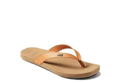 Reef Womens Stella Court Flip Flop Sandal - Orange