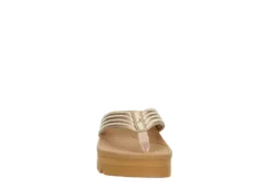 Reef Womens Horizon Shea Hi Slide Sandal - Champagne -Best Shoes Specialty Store US 01 203345 02