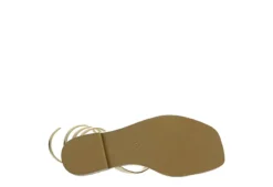 Dv By Dolce Vita Womens Maralin Flat Sandal - Gold -Best Shoes Specialty Store US 01 203350 06