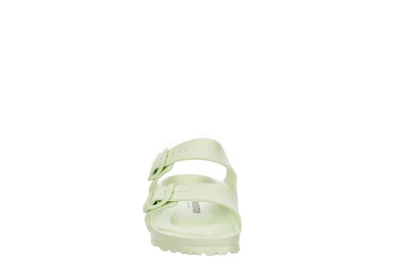 Birkenstock Womens Arizona Essentials Slide Sandal - Lime 3 Birkenstock Womens Arizona Essentials Slide Sandal - Lime - Image 3