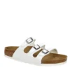 Birkenstock Womens Florida Soft Footbed Sandal - White