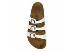 Birkenstock Womens Florida Soft Footbed Sandal - White -Best Shoes Specialty Store US 01 203373 05