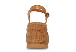 Madden Girl Womens Vaultt C - Cork Sandal - Tan -Best Shoes Specialty Store US 01 203384 03