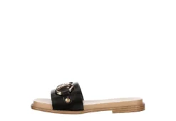 Michael By Michael Shannon Womens Jade Slide Sandal - Black -Best Shoes Specialty Store US 01 203386 03