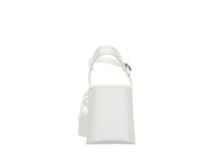 Madden Girl Womens Vaultt Wedge Sandal - White -Best Shoes Specialty Store US 01 203410 04