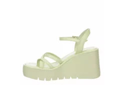 Madden Girl Womens Vaultt Wedge Sandal - Pale Green -Best Shoes Specialty Store US 01 203412 03