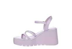 Madden Girl Womens Vaultt Wedge Sandal - Purple -Best Shoes Specialty Store US 01 203413 03