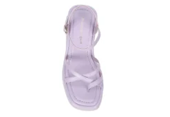 Madden Girl Womens Vaultt Wedge Sandal - Purple -Best Shoes Specialty Store US 01 203413 05
