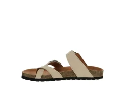 White Mountain Womens Gracie Footbed Sandal - Tan -Best Shoes Specialty Store US 01 203417 03