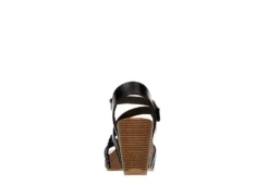 Xappeal Womens Maggy Wedge Sandal - Black -Best Shoes Specialty Store US 01 203423 04