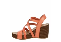 Xappeal Womens Maggy Wedge Sandal - Coral -Best Shoes Specialty Store US 01 203424 03