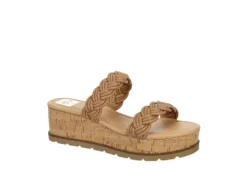 Dv By Dolce Vita Womens Bondi Wedge Sandal - Tan