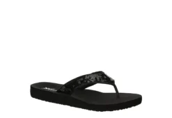 Xappeal Womens Samantha Flip Flop Sandal - Black
