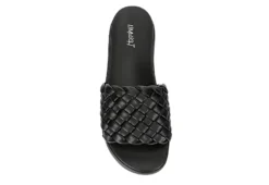 Limelight Womens Bianca Slide Sandal - Black -Best Shoes Specialty Store US 01 203466 05