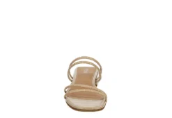 Michael By Michael Shannon Womens Liv Sandal - Tan -Best Shoes Specialty Store US 01 203494 02