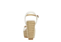 Xappeal Womens Sierra Wedge Sandal - White -Best Shoes Specialty Store US 01 203502 04