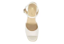 Xappeal Womens Sierra Wedge Sandal - White -Best Shoes Specialty Store US 01 203502 05