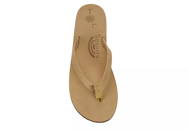Rainbow Sandals Womens 301palmn-srbr Flip Flop - Tan 6 Rainbow Sandals Womens 301palmn-srbr Flip Flop - Tan - Image 6