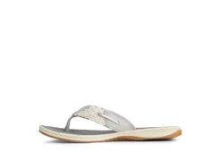 Sperry Womens Parotfish Flip Flop Sandal - Grey -Best Shoes Specialty Store US 01 203531 02